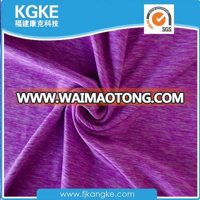 High quality 92 Polyester 8 Elastane Fabric for sportwear